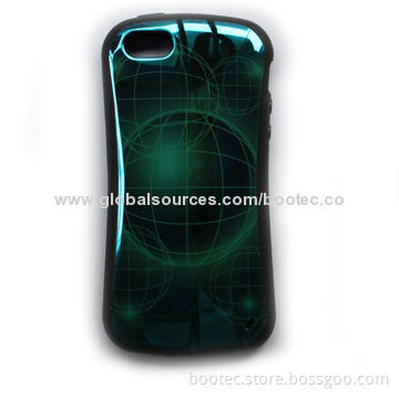 Optical Coating TPU Case for iPhone 5 with Latest IMD/IML Technology, Shock and Wear-resistant